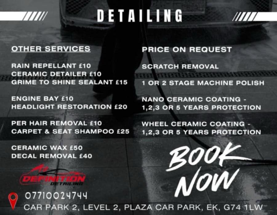 Vehicle Detailing